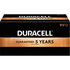 Duracell CopperTop General Purpose Battery - For Multipurpose - 9V - 9 V DC - 12 / Box