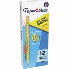Paper Mate Sharpwriter Mechanical Pencil - #2 Lead - 0.7 mm Lead Diameter - Goldenrod Barrel - 12 / Dozen