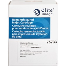 Elite Image Remanufactured Ink Cartridge - Alternative for Canon (PG210XL) - Inkjet - High Yield - Black - 401 Pages - 1 Each