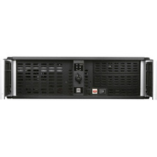 iStarUSA 3U Compact Stylish Rackmount Front-Mounted PSU Chassis Silver