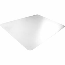 Lorell Crystal-clear Desk Pad - Rectangular - 36" (914.40 mm) Width x 20" (508 mm) Depth - Polyvinyl Chloride (PVC) - Clear