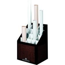 Bankers Box Roll/Stor Stand - Wood Grain - 1 Each