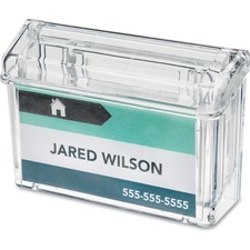 Deflecto DEF70901 Business Card Holder