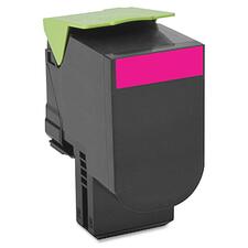 Lexmark Unison 700H3 High Yield Laser Toner Cartridge - Magenta - 1 Each - 3000 Pages
