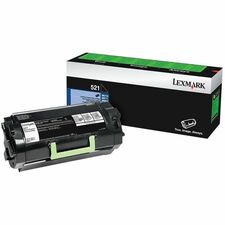 Lexmark Remanufactured Laser Toner Cartridge - Black - 1 Pack - 45000 Pages