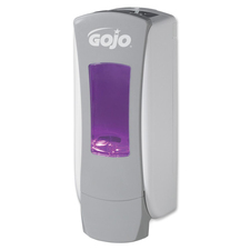 Gojo® ADX-12 Dispenser - Grey - Manual - 1.27 quart Capacity - Gray, White - 6 / Case