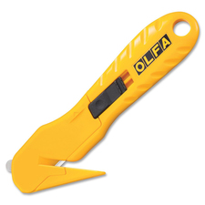 Olfa Professional Concealed Blade Safety Knife - Acetone Resistant, Adjustable Back Stop - Carbon Steel - 1 Each