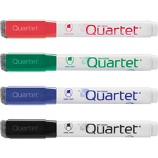 Quartet Dry-Erase Marker - Chisel Marker Point Style - Assorted - 4 / Pack