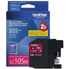 Brother Innobella LC105MS Original Inkjet Ink Cartridge - Magenta - 1 Each - 1200 Pages