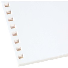 GBC ProClick 32-Hole Pre-punched Paper - White - 96 Brightness - Letter - 8 1/2" x 11" - 24 lb Basis Weight - 250 / Pack - Pre-punched - White