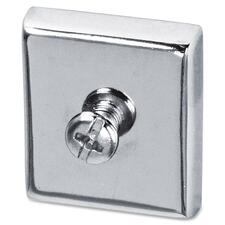 Lorell Large Heavy-duty Cubicle Magnets - 2 / Pack