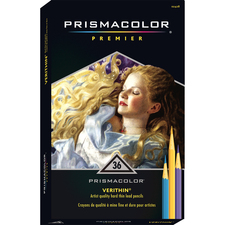 Prismacolor Premier Verithin Colored Pencils - 36 / Set