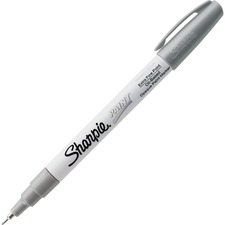 Sharpie Oil-Based Paint Marker - Extra Fine Point - Extra Fine Marker Point - Metallic Silver Oil Based Ink - 1 Each