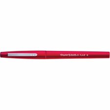 Paper Mate Flair Porous Point Pen - Red Water Based Ink - 1 Each