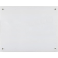 Lorell Dry-Erase Glass Board - 48" (4 ft) Width x 36" (3 ft) Height - Frost Glass Surface - Rectangle - Assembly Required - 1 Each