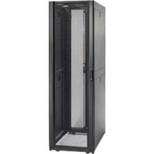 Schneider Electric NetShelter SX Rack Cabinet - 42U Rack Height - Black