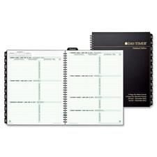 Day-Timer Wirebound Standalone Weekly Planners - Weekly, Monthly - 8.5" (215.9 mm) x 11" (279.4 mm) - 1 Year - January 2014 till December 2014 1 Week, 1 Month Double Page Layout