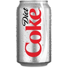 Coca-Cola Diet Coke Soft Drink - 355 mL - Can - 24 / Box