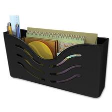 Deflecto Magnetic Wall Mount Supply Organizer - 5" Height x 10" Width x 2.6" Depth - 1 Each