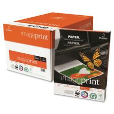 Domtar ImagePrint Copy & Multipurpose Paper - Letter - 8.5" (215.9 mm) x 11" (279.4 mm) - 24 lb Basis Weight - 98 Brightness - 500 / Pack - White