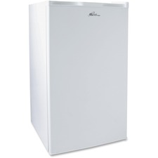 Royal Sovereign Fridge Compact 4.0 Cu.ft White - 113.27 L - Reversible - 113.27 L Net Refrigerator Capacity - White - Steel, Acrylonitrile Butadiene Styrene (ABS) - 40 dB Noise