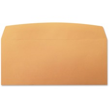 Supremex Envelope - #10 - 9 1/2" Width x 4 1/8" Length - Flap - Kraft - 500 / Box - Natural
