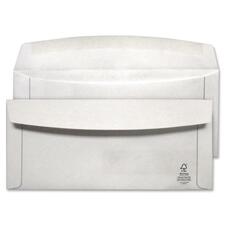 Supremex High Efficency Envelopes #10 White 500/box - #10 - 9 1/2" Width x 4 1/8" Length - Flap - Wove - 500 / Box - White
