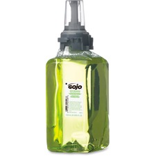 Gojo® ADX-12 GingerCitrus Handwash Refill - Ginger Citrus ScentFor - 42.3 fl oz (1250 mL) - Pump Bottle Dispenser - Kill Germs - Hand, Skin, Hair, Body - Yes - Green - Bio-based - 1 Each