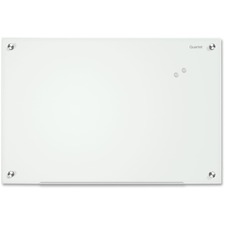 Quartet Infinity Magnetic Glass Dry-Erase Board, White, 2' x 1.5' - 18" (457.20 mm) Height x 24" (609.60 mm) Width - White Glass Surface - Shatter Proof, Ghost Resistant, Stain Resistant, Non-porous, Magnetic - 1 Each