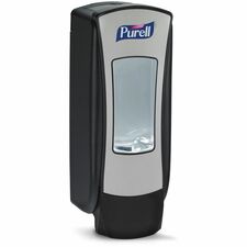 PURELL® ADX-12 Dispenser - Chrome - Manual - 1.27 quart Capacity - Chrome, Black - 6 / Case