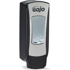 Gojo® ADX-12 Manual Soap Dispenser - Manual - 1.32 quart Capacity - Chrome, Black - 1Each