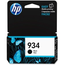 HP 934 Original Ink Cartridge - Single Pack - Inkjet - 400 Pages - Black - 1 Each