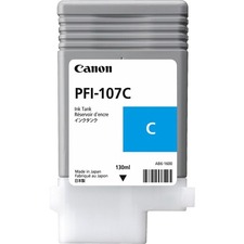 Canon PFI-107C Original Inkjet Ink Cartridge - Cyan Pack - Inkjet