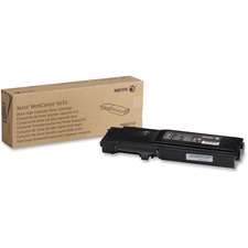 Xerox Toner Cartridge - Laser - High Yield - 12000 Pages - Black - 1 Each