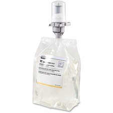 Rubbermaid Hand Sanitizer Foam Refill - 1.37 quart - Kill Germs, Bacteria Remover - Hand - Moisturizing - Clear - Non-flammable, Dye-free, Fragrance-free - 3 / Pack