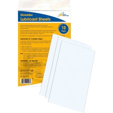 Royal Sovereign RSIRSSLS Shredder Lubricant Sheet