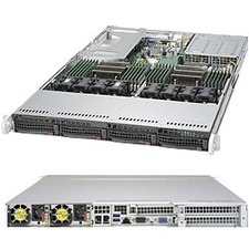 Supermicro SuperServer 6018U-TR4+ Barebone System - 1U Rack-mountable - Socket LGA 2011-v3 - 2 x Processor Support