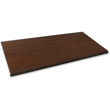 Lorell Espresso Laminate Lateral File Top - 36" Length x 18.6" Width x 1" Thickness - Espresso