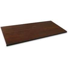 Lorell Espresso Laminate Lateral File Top - 42" Length x 18.6" Width x 1" Thickness - Espresso