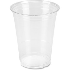 Genuine Joe Clear Plastic Cups - 16 fl oz - 25 / Pack - Clear - Plastic - Cold Drink