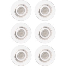 Quartet Large Glass Board Magnets - 6 / Pack - Clear