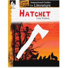 Shell Education Hatchet: An Instructional Guide Printed Book by Gary Paulsen - 72 Pages - Shell Educational Publishing Publication - Book - Grade 4-8