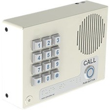 CyberData VoIP Indoor Intercom, Singlewire-enabled, with Keypad, Flush Mount