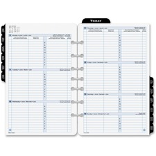 Day-Timer Classic Loose-leaf Desk Size Planners