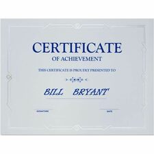 First Base FST83423 Certificate