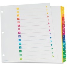 TOPS OXFCR21315NSR Index Tab