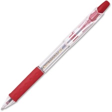 Pentel R.S.V.P. RT Ballpoint Pen, Medium Point - Medium Pen Point - 0.7 mm Pen Point Size - Refillable - Retractable - Red - Red Barrel - Stainless Steel Tip - 1 Each
