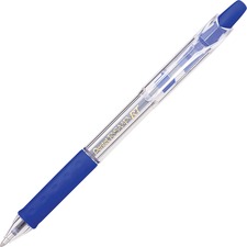 Pentel R.S.V.P. RT Ballpoint Pen - Fine Pen Point - 0.7 mm Pen Point Size - Refillable - Retractable - Blue - Blue Barrel - Stainless Steel Tip - 1 Each