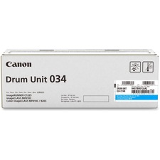 Canon 034 Imaging Drum - Laser Print Technology - 34000 - 1 Each - Yellow