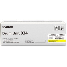 Canon 034 Imaging Drum - Laser Print Technology - 34000 - 1 Each - Cyan